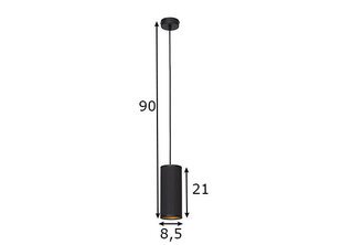 Laelamp Tutto, must hind ja info | Laelambid | kaup24.ee