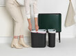 Brabantia Bo Touch prügikast Bin 11 + 23L, männi roheline hind ja info | Prügikastid | kaup24.ee