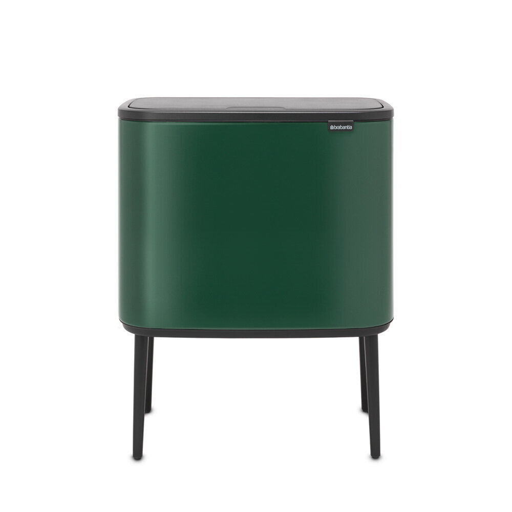 Brabantia Bo Touch prügikast Bin 11 + 23L, männi roheline hind ja info | Prügikastid | kaup24.ee