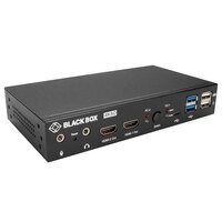 Black box KVM Switch Dual monitor - UHD 4K 60, DUAL-HEAD, HDMI, USB 3.2 GEN 1, USB TYPE C, AUDIO, 2-PORT hind ja info | Ruuterid | kaup24.ee