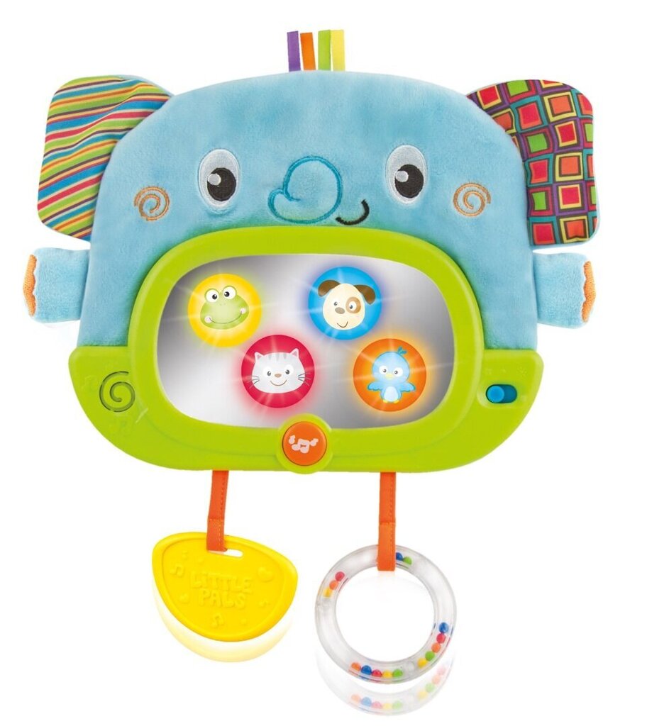 WinFun Beebi pehme peegel Elevant, heli ja valgusega hind ja info | Imikute mänguasjad | kaup24.ee