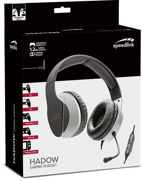 Speedlink Hadow SL-460310-BK цена и информация | Kõrvaklapid | kaup24.ee