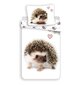 Voodipesukomplekt Hedgehog 140 x 200 cm + padjapüür 70 x 90 cm hind ja info | Beebide ja laste voodipesu | kaup24.ee