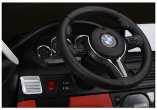 Elektriline maastur BMW X6M, värvitud must hind ja info | Laste elektriautod | kaup24.ee