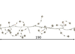 Гирлянда Toft, белый цена и информация | Гирлянды | kaup24.ee