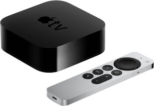 Apple TV 4K 2021 (64 GB) MXH02 hind ja info | Apple Telerid ja tarvikud | kaup24.ee