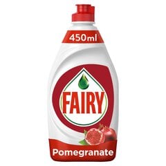 Средство для мытья посуды Fairy Pomegranate & Red Orange, 0,45 л цена и информация | Средства для мытья посуды | kaup24.ee