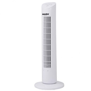 Башенный вентилятор Hecht 3731, белый  цена и информация | Вентиляторы | kaup24.ee