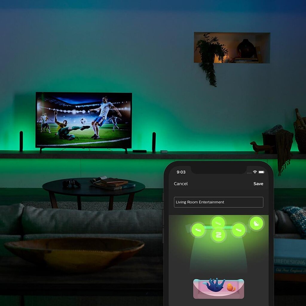 Teleri nutivalgusti keskus Philips Hue Play HDMI Sync Box hind ja info | Smart TV tarvikud | kaup24.ee