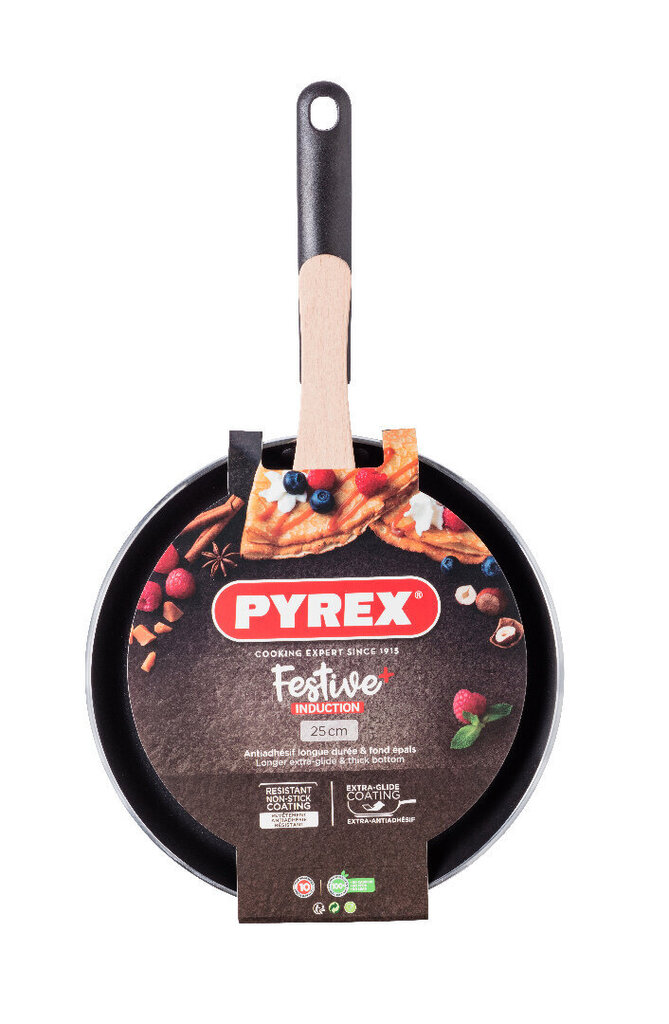 Pyrex pannkoogipann Festive Ø 25 cm + spaatel hind ja info | Pannid | kaup24.ee