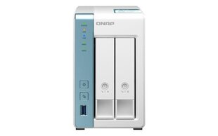 Компьютерное охладительное устройство NAS STORAGE TOWER 2BAY/NO HDD TS-231K QNAP цена и информация | Жёсткие диски (SSD, HDD) | kaup24.ee