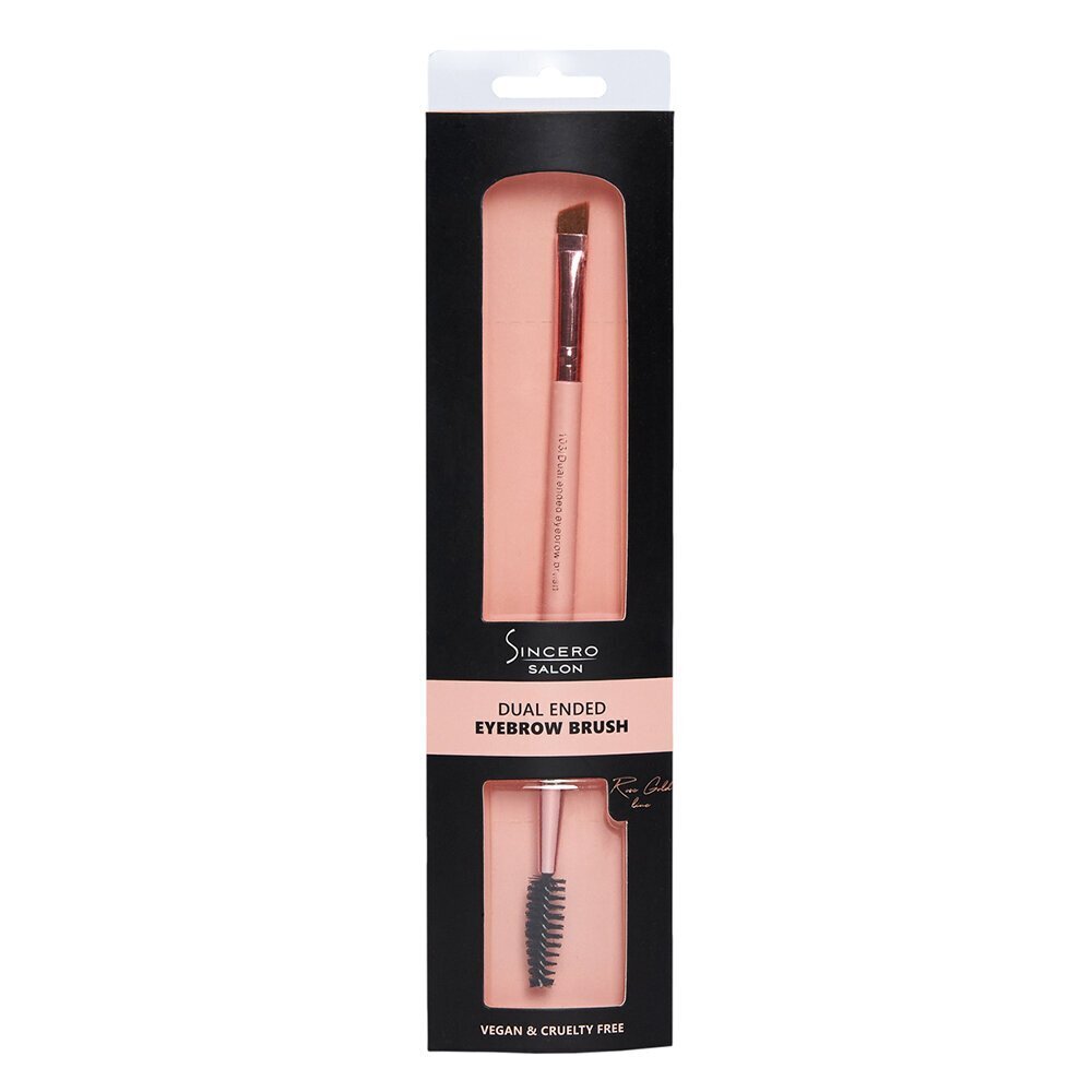 Kulmuhari SINCERO SALON Rose gold, 1 tk. hind ja info | Meigipintslid, -käsnad | kaup24.ee