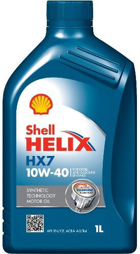 Mootoriõli Shell Helix HX7 10W-40, 1L hind ja info | Mootoriõlid | kaup24.ee