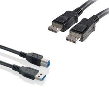 FUJITSU SHORT CABLES DP-DP & USB-A-USB-B цена и информация | Kaablid ja juhtmed | kaup24.ee