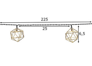 Valguskett Edge цена и информация | Гирлянды | kaup24.ee