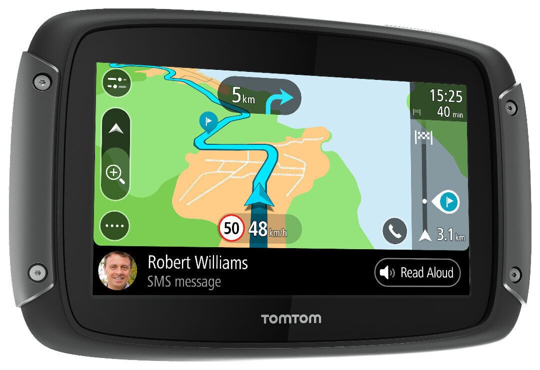 GPS-seade mootorrattale TomTom Rider 500, EU45. цена и информация | GPS seadmed | kaup24.ee