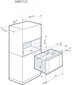 Integreeritav mikrolaineahi De Dietrich DME7121X, 26 L, must цена и информация | Mikrolaineahjud | kaup24.ee