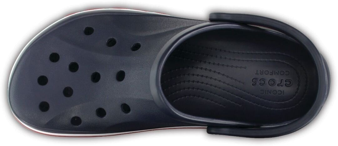 Crocs™ vabaajajalatsid Bayaband Clog, sinine цена и информация | Meeste plätud, sussid | kaup24.ee