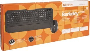 Juhtmevaba hiir ja klaviatuur Defender Berkley C-925 - hind ja info | Klaviatuurid | kaup24.ee