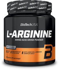 Biotech USA L-Arginine 300 g hind ja info | Aminohapped | kaup24.ee