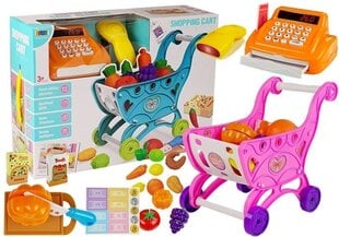 Kassaaparaat käru ja tarvikutega hind ja info | Tüdrukute mänguasjad | kaup24.ee