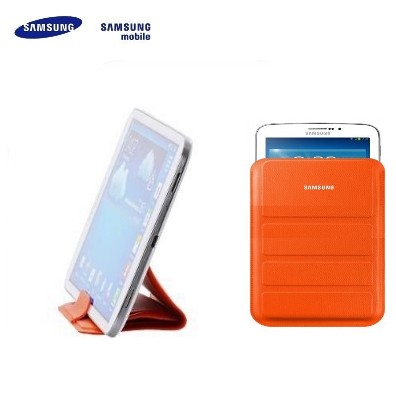 Samsung EF-ST210BOE Universal 7" Galaxy Tab Pouch Case with Stand Orange (EU Blister) цена и информация | Tahvelarvuti kaaned ja kotid | kaup24.ee