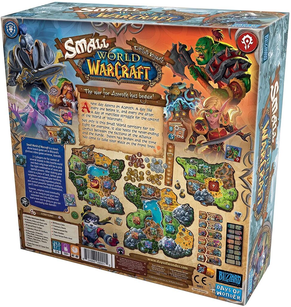 Small World of Warcraft - Board game (English) hind ja info | Lauamängud ja mõistatused | kaup24.ee