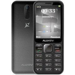 Allview M20 Luna (Black) Dual SIM 2.8 QVGA LCD 240x320 цена и информация | Мобильные телефоны | kaup24.ee