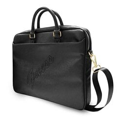 Guess Saffiano Script Black arvutikott, 15