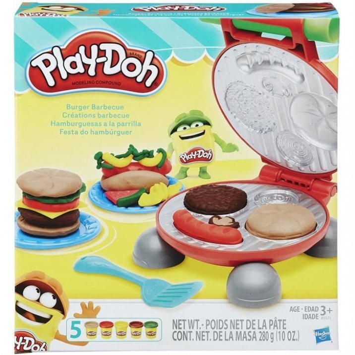 PLAY-DOH Burgeri komplekt цена и информация | Arendavad mänguasjad | kaup24.ee