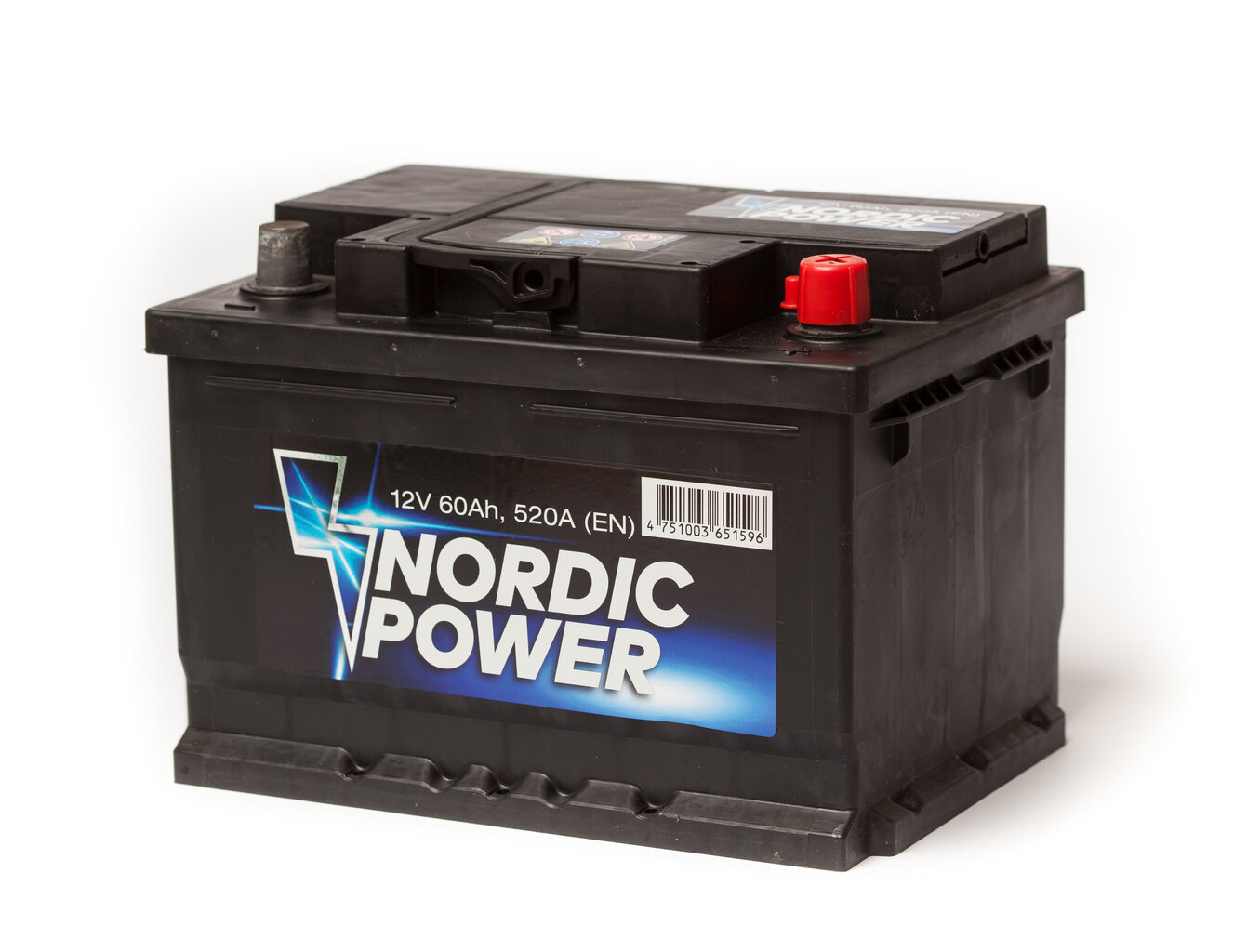 Aku Nordic Power 60Ah 520A hind ja info | Akud | kaup24.ee