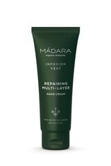 Madara Infusion Vert Repairing Multi-Layer kätekreem 75 ml hind ja info | Kehakreemid, kehaspreid | kaup24.ee