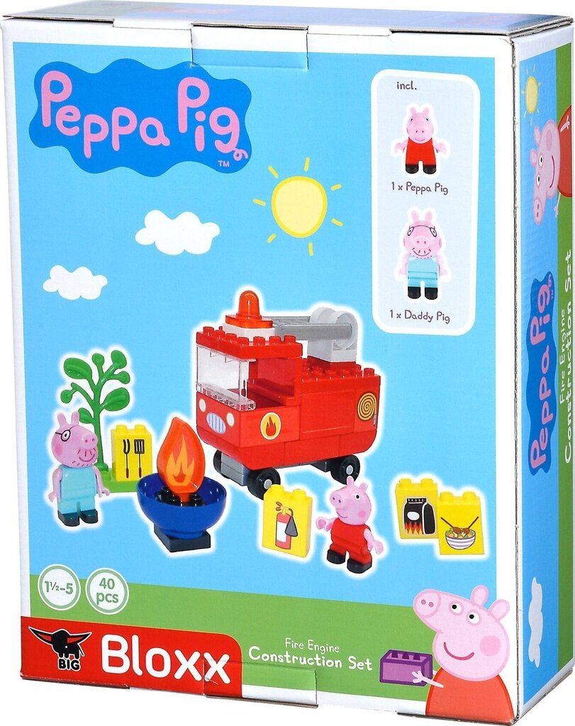 Конструктор Пожарная «Peppa Pig Big», 18 месяцев+ цена | kaup24.ee