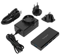 TARGUS 7-PORT USB 3.0 HUB BLACK hind ja info | USB jagajad, adapterid | kaup24.ee