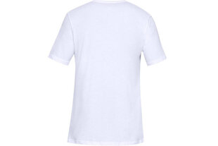 Спортивная футболка для мужчин Under Armour 1329590 100, белая цена и информация | Мужская спортивная одежда | kaup24.ee