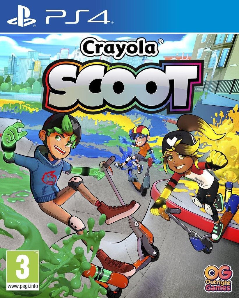 Компьютерная игра Crayola Scoot PS4 игра цена | kaup24.ee