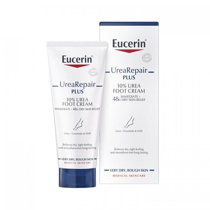 Jalakreem kuivale nahale Eucerin UreaRepair PLUS, 100 ml hind ja info | Kehakreemid, kehaspreid | kaup24.ee