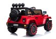 Laste elektriauto Jeep BRD-7588, 4x4, punane, 3 a.+ hind ja info | Laste elektriautod | kaup24.ee