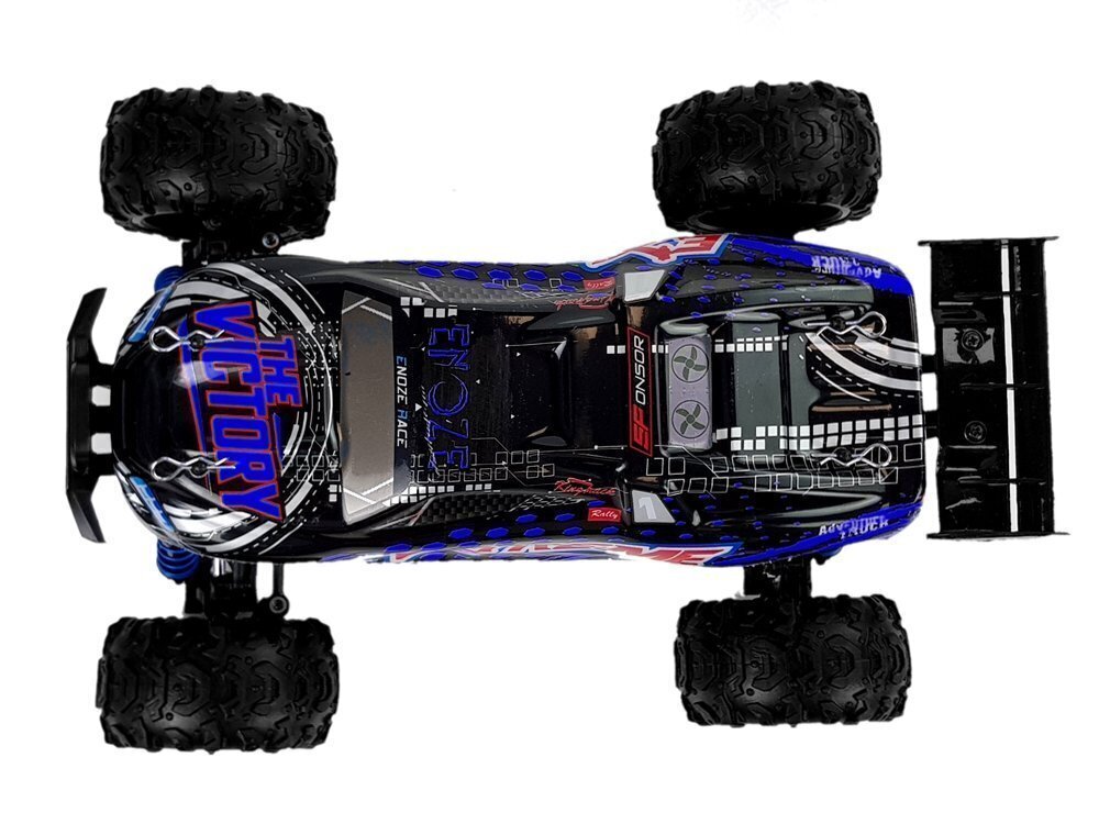 Võistlusauto puldiga ENOZE 9302E, 1:18, 45 km/h, sinine hind ja info | Poiste mänguasjad | kaup24.ee