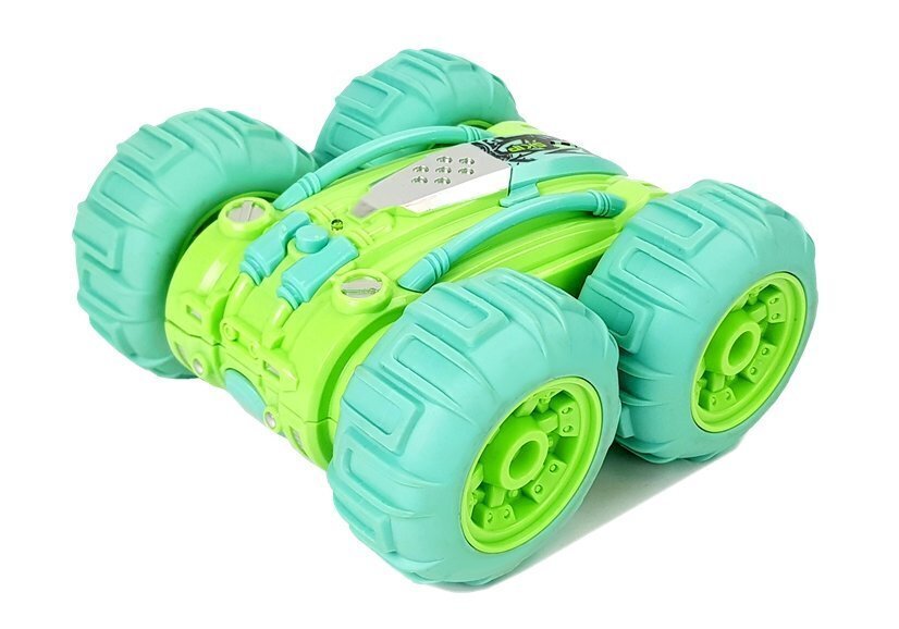 Auto-amfiib kaugjuhtimispuldiga 1:24, roheline hind ja info | Poiste mänguasjad | kaup24.ee