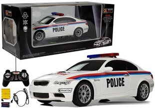 Politseiauto kaugjuhtimispuldiga 1:18 цена и информация | Игрушки для мальчиков | kaup24.ee