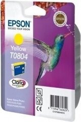 Epson T0804 (C13T08044011), желтый картридж для струйных принтеров цена и информация | Картриджи для струйных принтеров | kaup24.ee