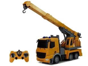 Kaugjuhtimisega ehitussõiduk kraanaga hind ja info | Poiste mänguasjad | kaup24.ee