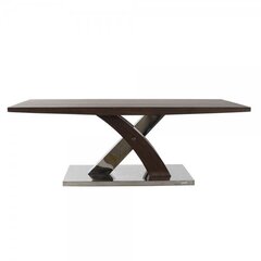 Обеденный стол DKD Home Decor, дерево, сталь (120 x 60 x 43,5 см) цена и информация | Кухонные и обеденные столы | kaup24.ee