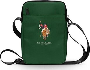 U.S. Polo Assn Green сумка, 8'' (~20.3 см) цена и информация | Рюкзаки, сумки, чехлы для компьютеров | kaup24.ee