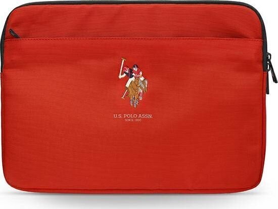 U.S Polo Assn Red ümbris arvutile, 13'' (~33 cm) цена и информация | Sülearvutikotid | kaup24.ee