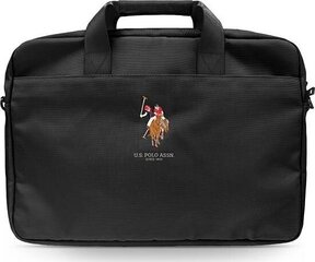 US Polo Assn Black arvutikott, 15" (~38 cm) цена и информация | Рюкзаки, сумки, чехлы для компьютеров | kaup24.ee