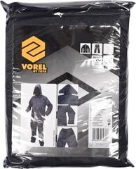 Дождевик Vorel, черный цена и информация | Рабочая одежда | kaup24.ee