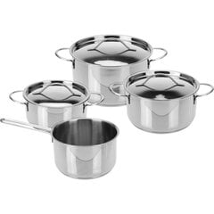 Excellent Houseware pottide komplekt, 7-osaline цена и информация | Кастрюли, скороварки | kaup24.ee