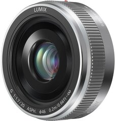 Panasonic Lumix G 20мм f/1.7 II ASPH объектив, серебристый цена и информация | Фильтр | kaup24.ee